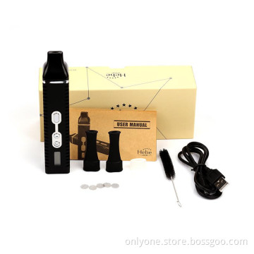 Hot! ! Hot! ! Weed Smoking Pen Vaporizer Hebe Factory Price and High Quality Dry Herb Vaporizer Titan 2